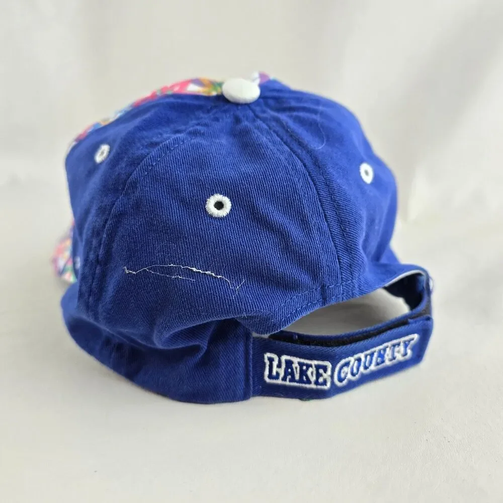 Lake County Captains Hat Kids Blue Strapback Adjustable Youth 47 Brand MiLB